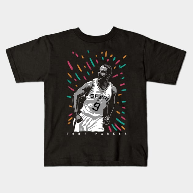 Spurs TP Kids T-Shirt by lockdownmnl09